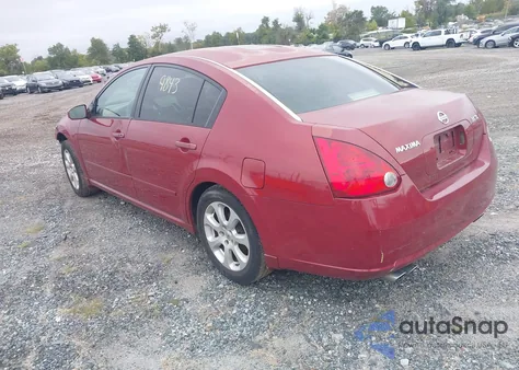 2007 Nissan Maxima Se/Sl from USA, damaged, VIN 1N4BA41E97C829297
